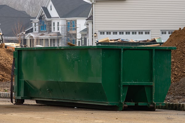 we offer construction dumpsters in various sizes to accommodate your project's needs